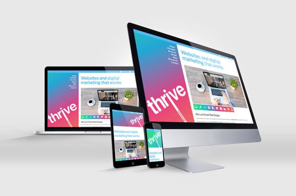 Thrive Web Design has a new website